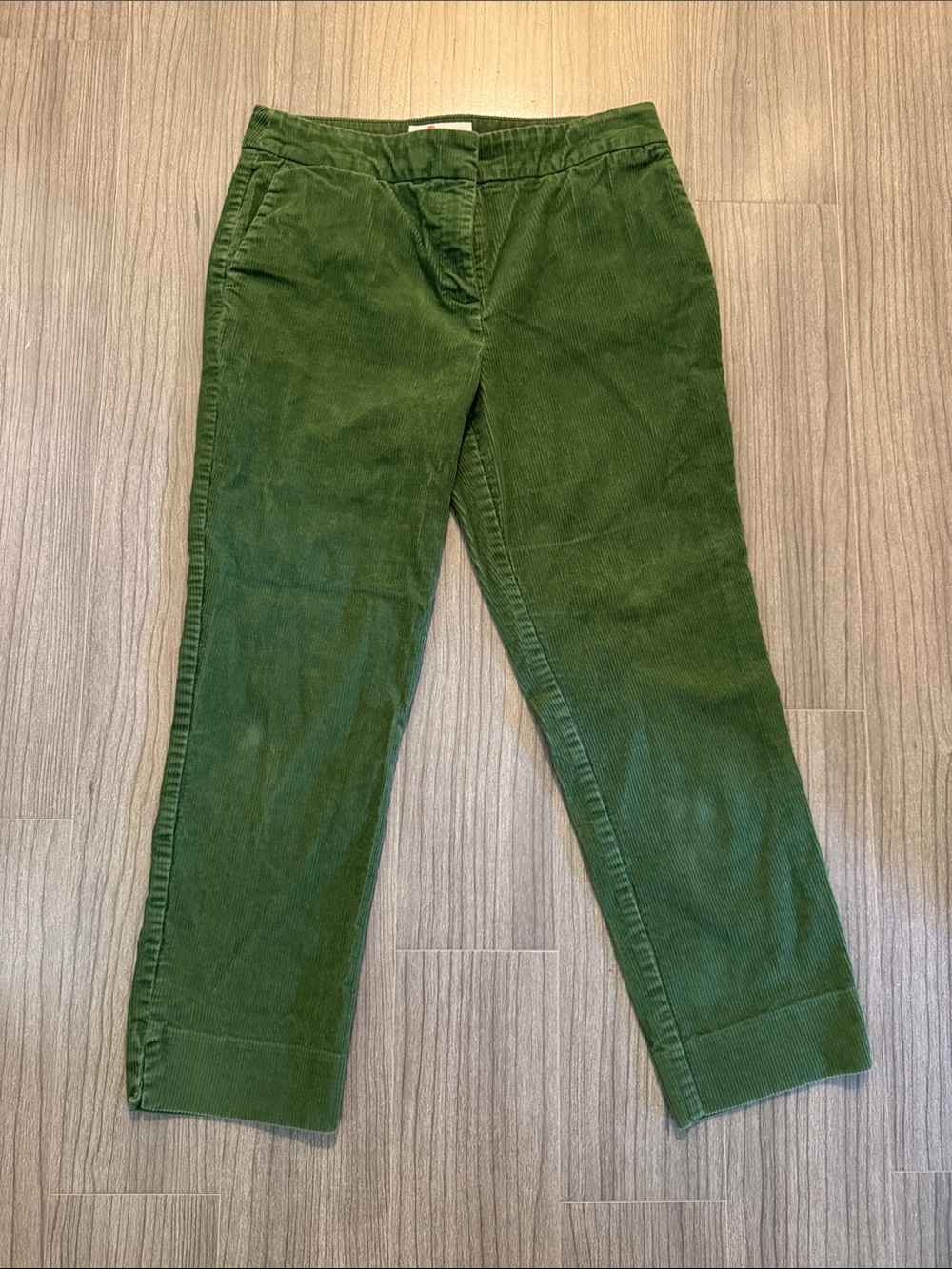 Women Boden Green Corduroy Pants